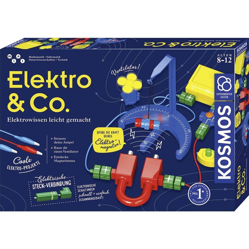 Kosmos 620639 Elektro & Co. eksperimenti, informatika & tehnika, elektronika eksperimentalni komplet 8 - 12 godina slika