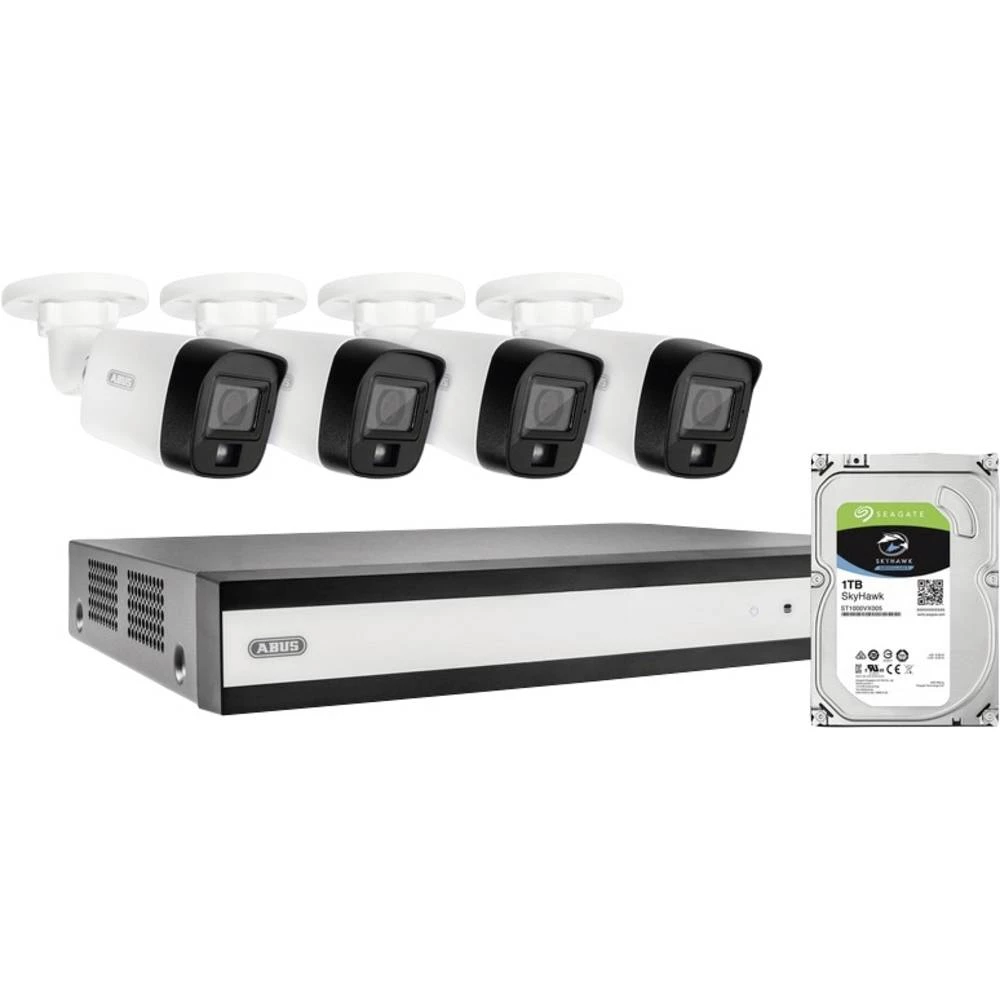 ABUS ABUS TVVR33843T 8-Kanal Hybrid Analog Komplettset TVVR33843T žičani ip-nadzorni set 2960 x 1665 piksel slika
