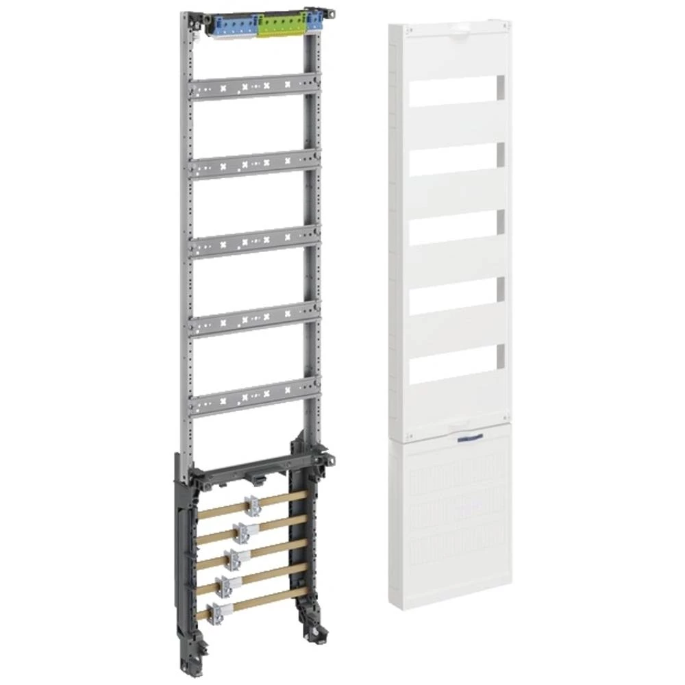 Hager ZH3ES5 patch panel universZ 1050mm 5 redova sa SaS 5-pinskim 12x5mm Hager ZH3ES5 polje za razdjelnik slika
