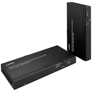 LINDY 70m Cat.6 HDMI 4K60, Audio, IR & RS-232 HDBaseT Extender mit ARC HDMI™, IR (3,5 mm priključak), RJ45, toslink proširenje (produžetak) 70 m slika