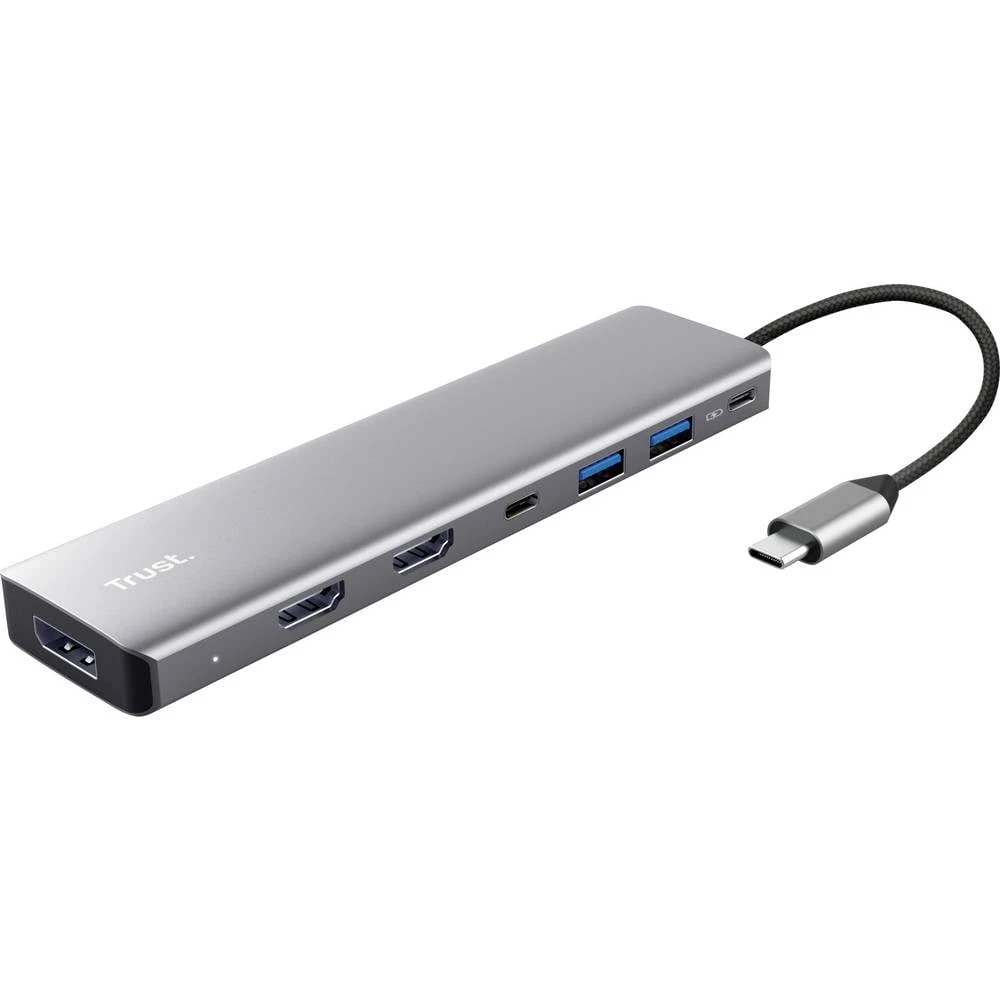 Trust USB-C® priključna stanica DALYX 7-IN-1 MULTIPORT ADAPTER Pogodno za marku: Universal slika