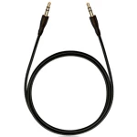 Oehlbach D1C84016 utičnica audio priključni kabel [1x 3,5 mm banana utikač - 1x 3,5 mm banana utikač] 0.50 m crna