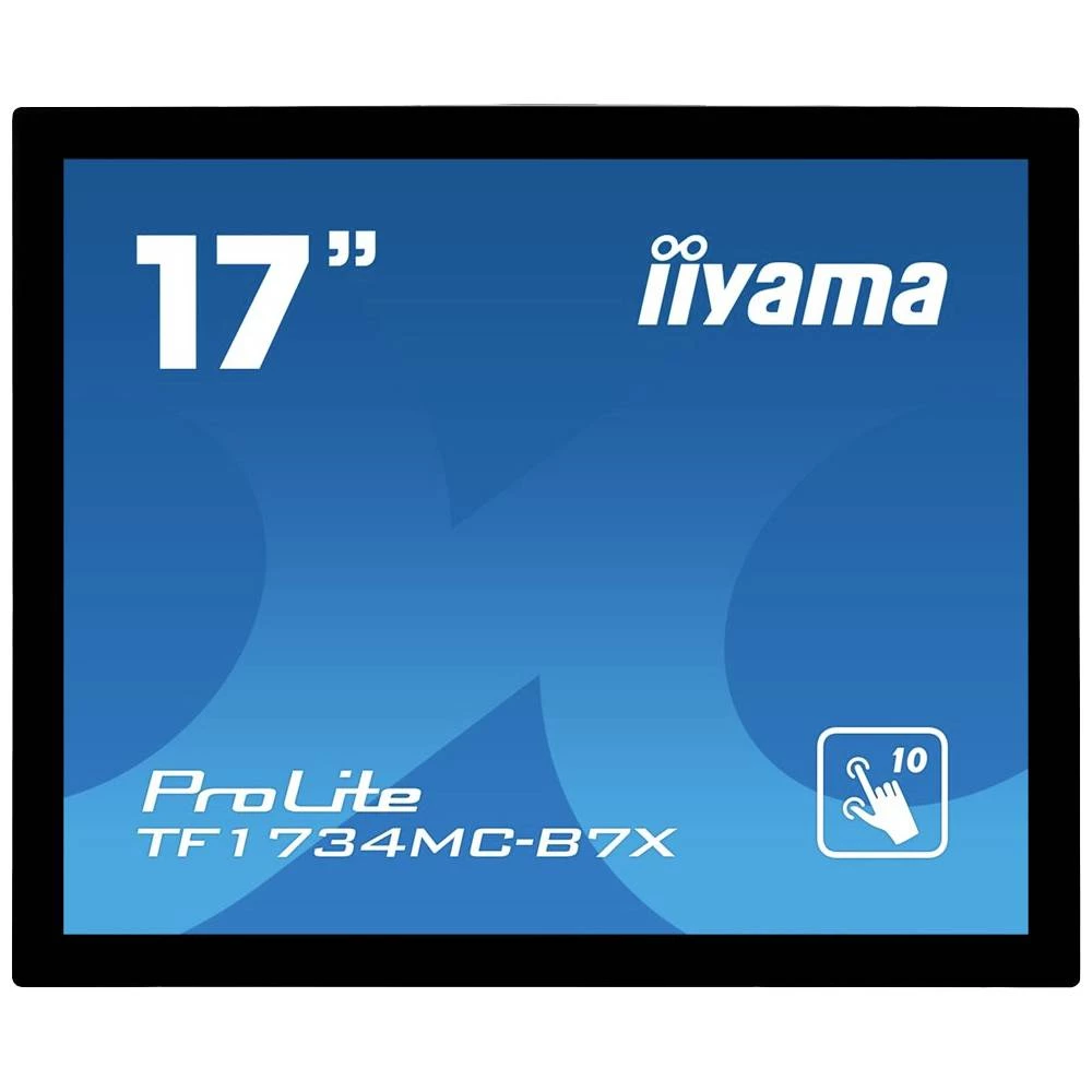 Iiyama ProLite TF1734MC-B7X LED zaslon 43.2 cm (17 palac) Energetska učinkovitost 2021 E (A - G) 1280 x 1024 piksel SXGA 5 ms VGA, HDMI™, DisplayPort TN LED slika