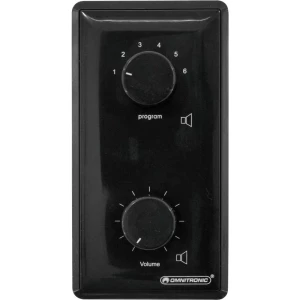 Omnitronic 80711088 ugradnja ELA izbornik programa crna slika