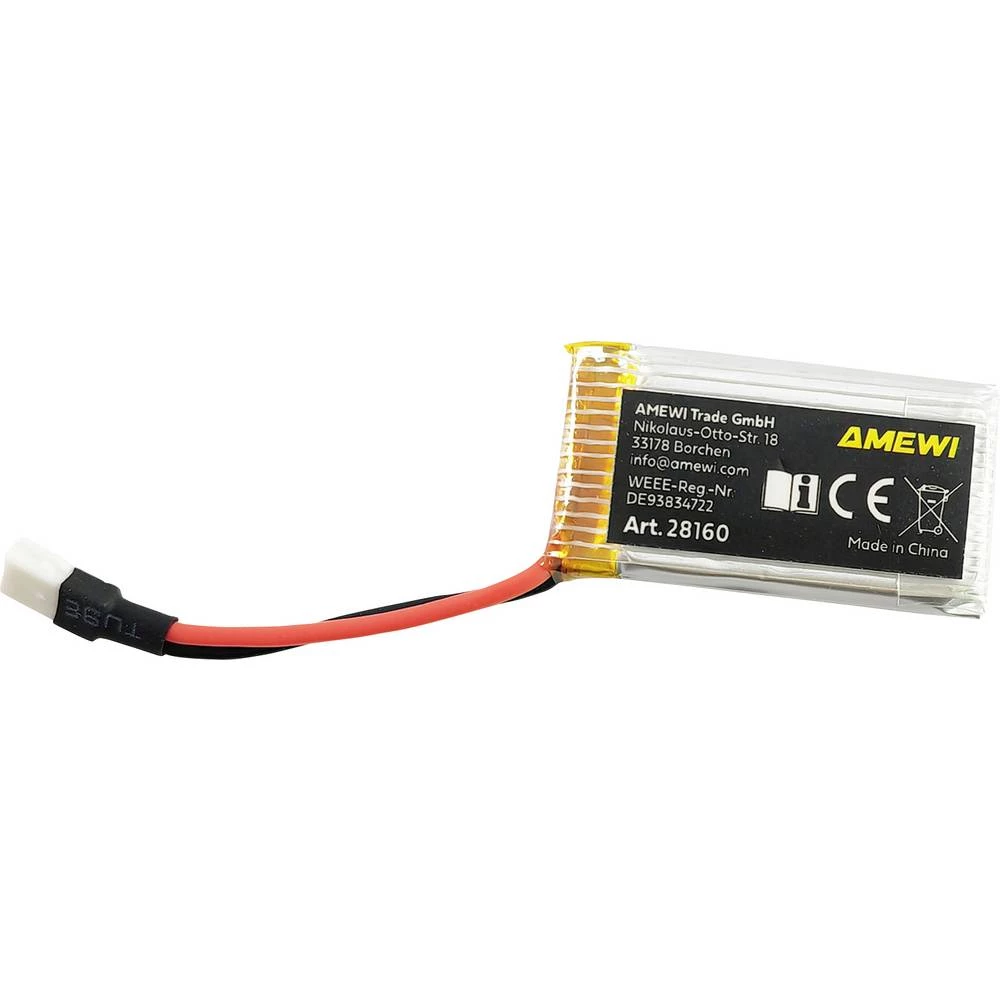 Amewi lipo akumulatorski paket za modele 3.7 V 300 mAh Broj ćelija: 1 softcase JST slika