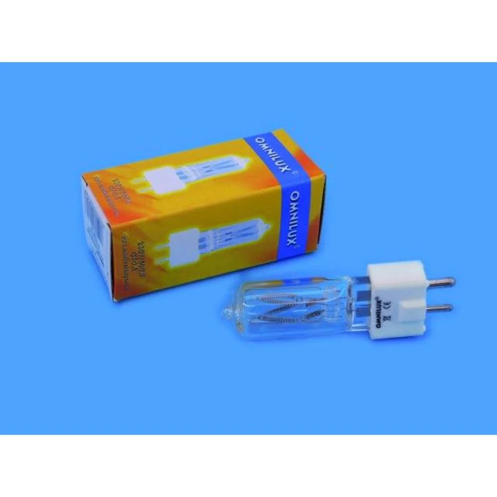 Halogen svjetiljka s svjetlosnim efektom Omnilux FRJ 230 V GX9.5 500 W Bijela slika