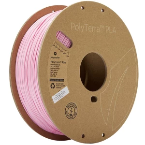 Polymaker 70908 PolyTerra 3D pisač filament PLA manji sadržaj plastike, topljiv u vodi 1.75 mm 1000 g Sakura ružičasta  1 St. slika
