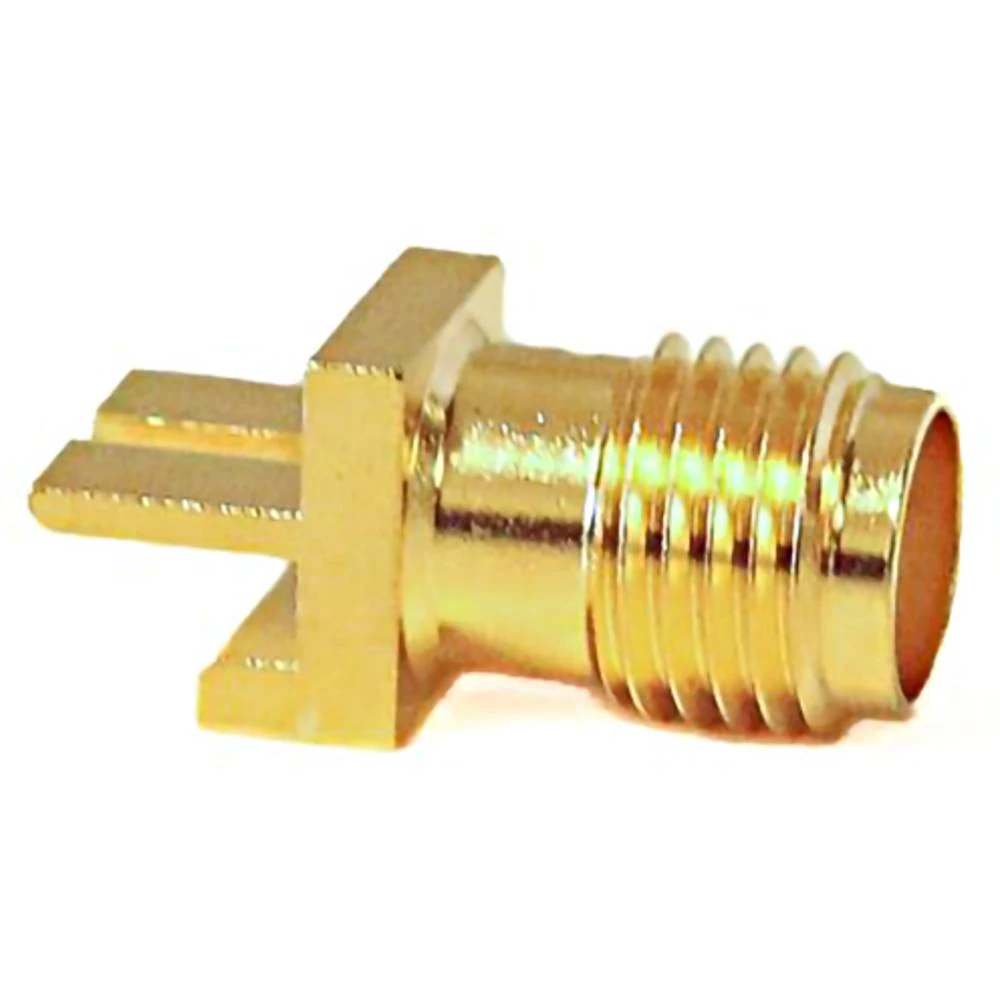 Mueller Electric BU-1420761851 adapterski utikač SMA-utičnica - tiskana pločica mjedena slika