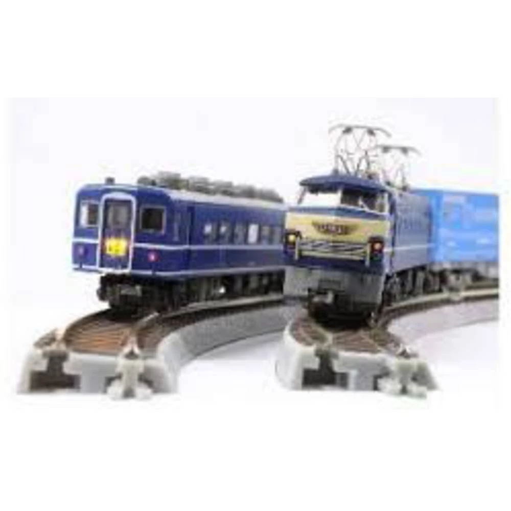 Z Rokuhan pruga (s podlogom) 7297073 Zakrivljena tračnica, Pretjerano visoka 30 ° 245 mm slika