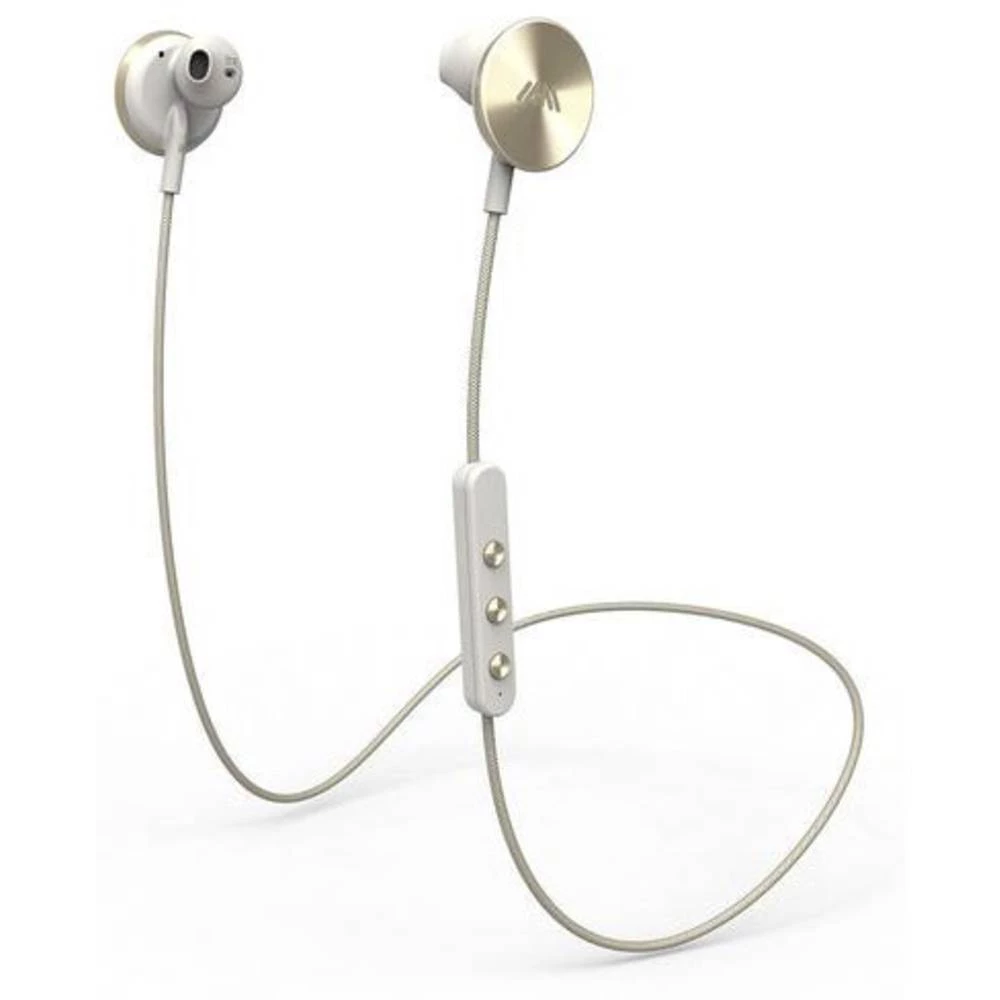 Bluetooth&reg; HiFi Naglavne slušalice i.am + Buttons U ušima Slušalice s mikrofonom Zlatna slika