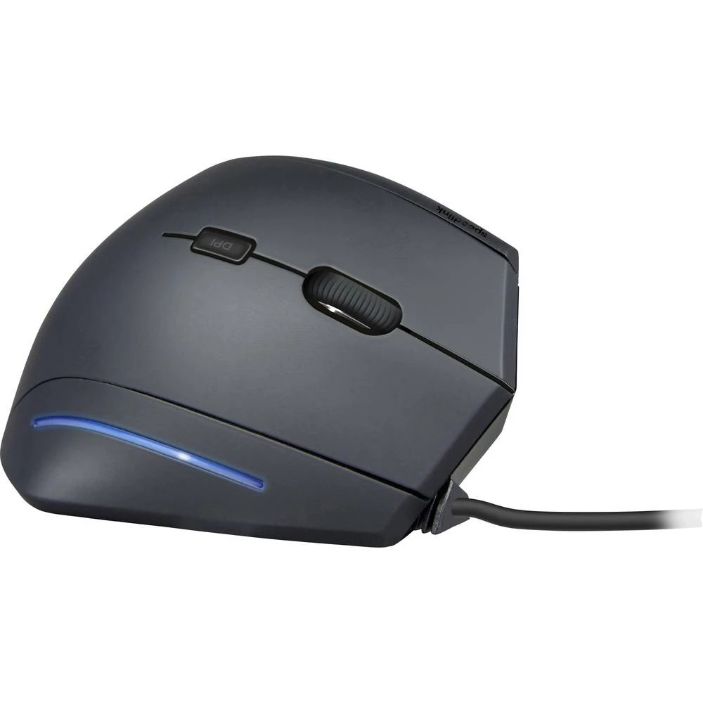 SpeedLink Manejo Ergonomic Vertical USB miš Optički Ergonomski Crna slika