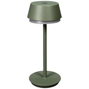 Konstsmide 7830-630 Lyon LED akumulatorska stolna lampa 2.5 W toplo bijela, RGB zeleno-siva slika