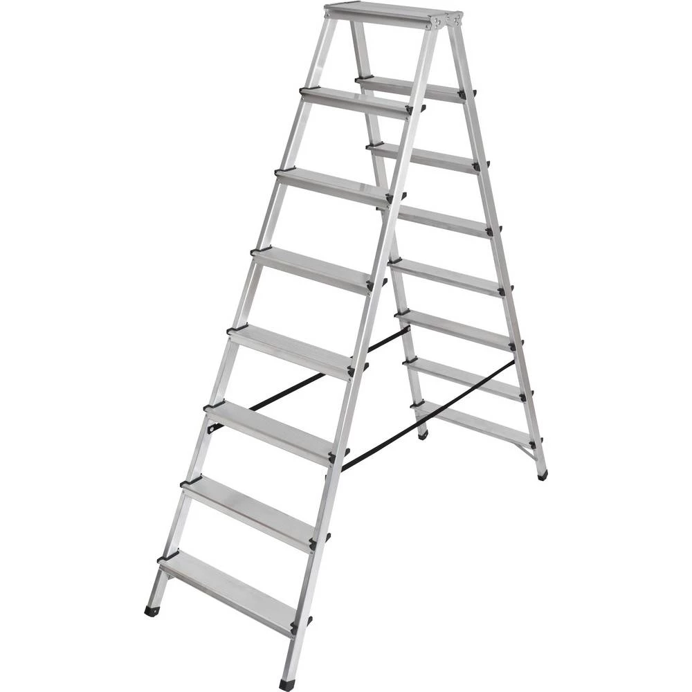 Sinterbronze (value.2976892) Dvostruka ljestva sa nivojima Sklopiva Brennenstuhl 1402080 Aluminij boja 9.20 kg slika