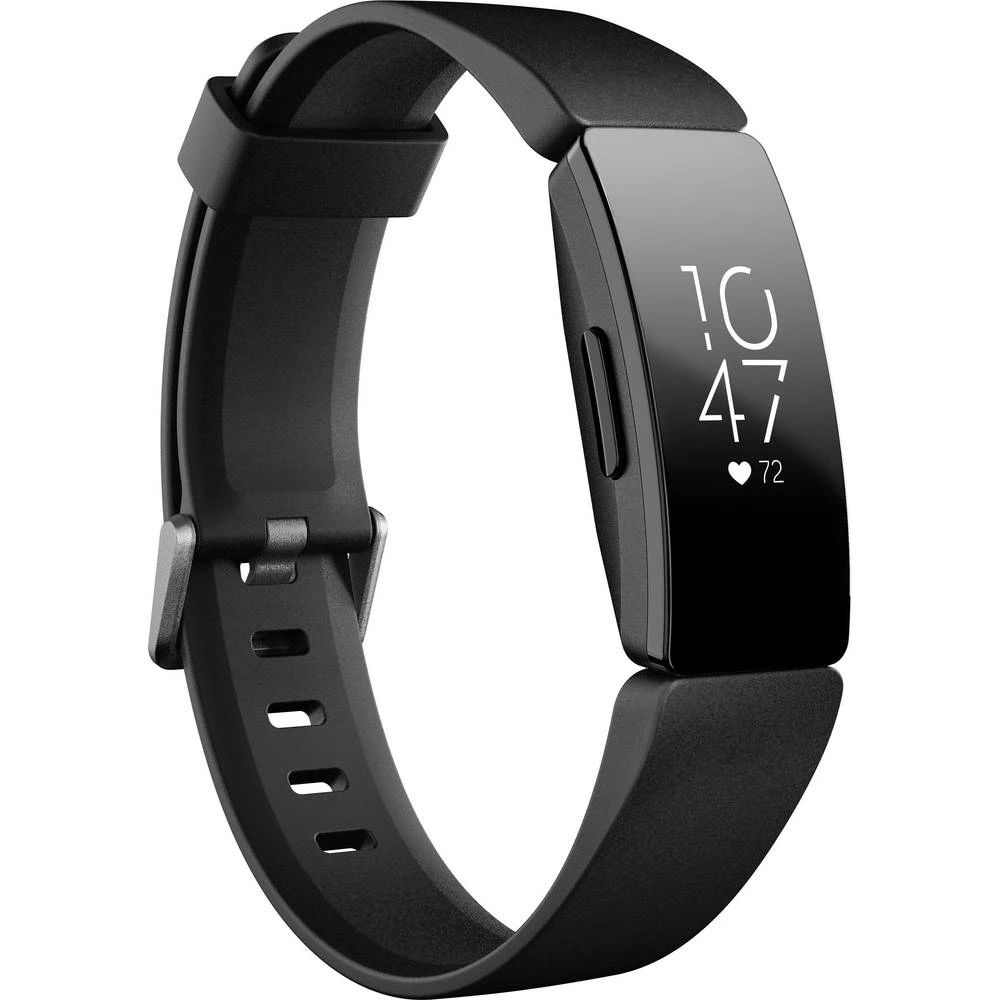 Uređaj za praćenje aktivnosti FitBit Inspire HR Crna slika
