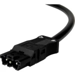 Adels-Contact 92816320 mrežni priključni kabel slobodan kraj - mrežni adapter Ukupan broj polova: 2 + PE crna 2.00 m 50 St.