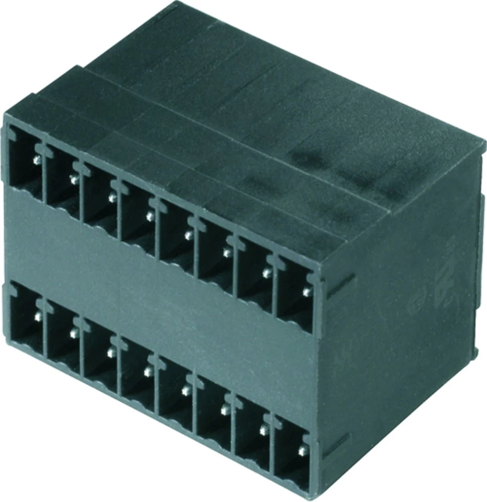 Utični konektor za tiskanu pločicu 1973160000 Weidmüller crna sadržaj: 50 komada slika