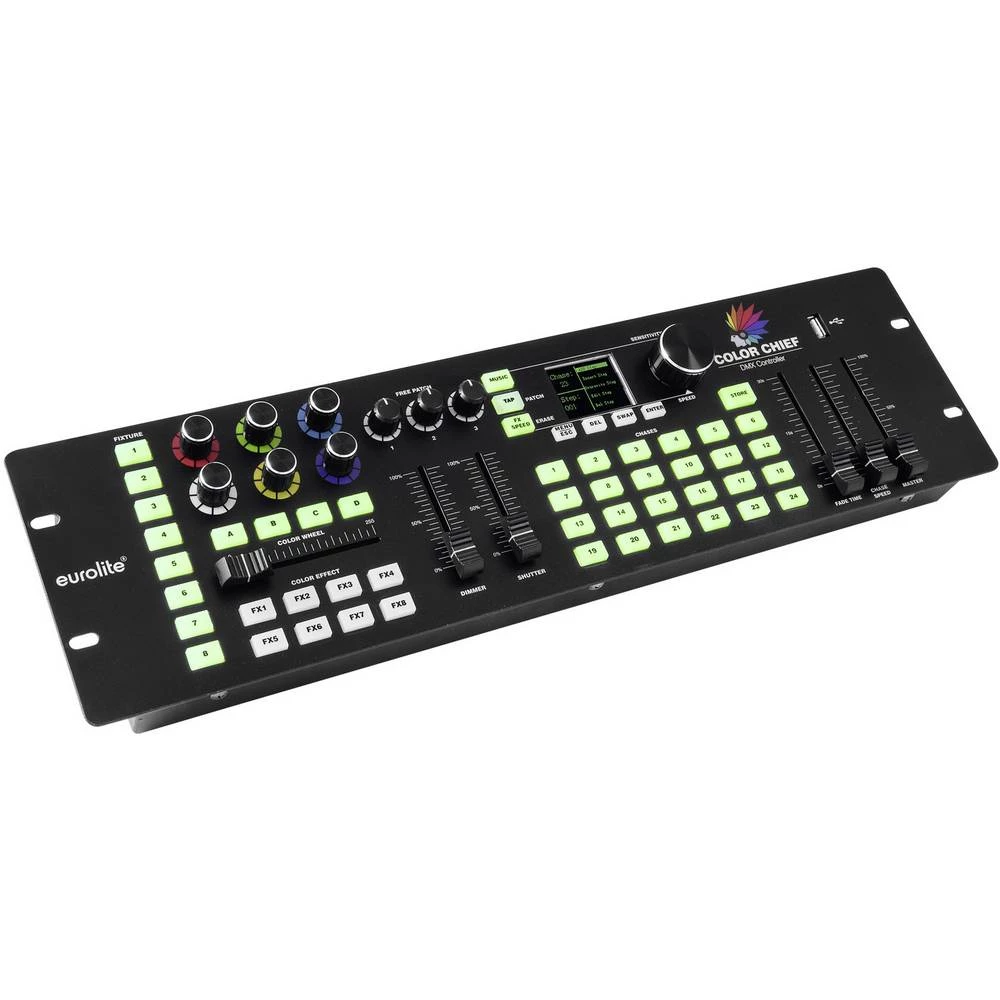 Eurolite DMX LED Color Chief Controller DMX kontroler 30-kanalni slika