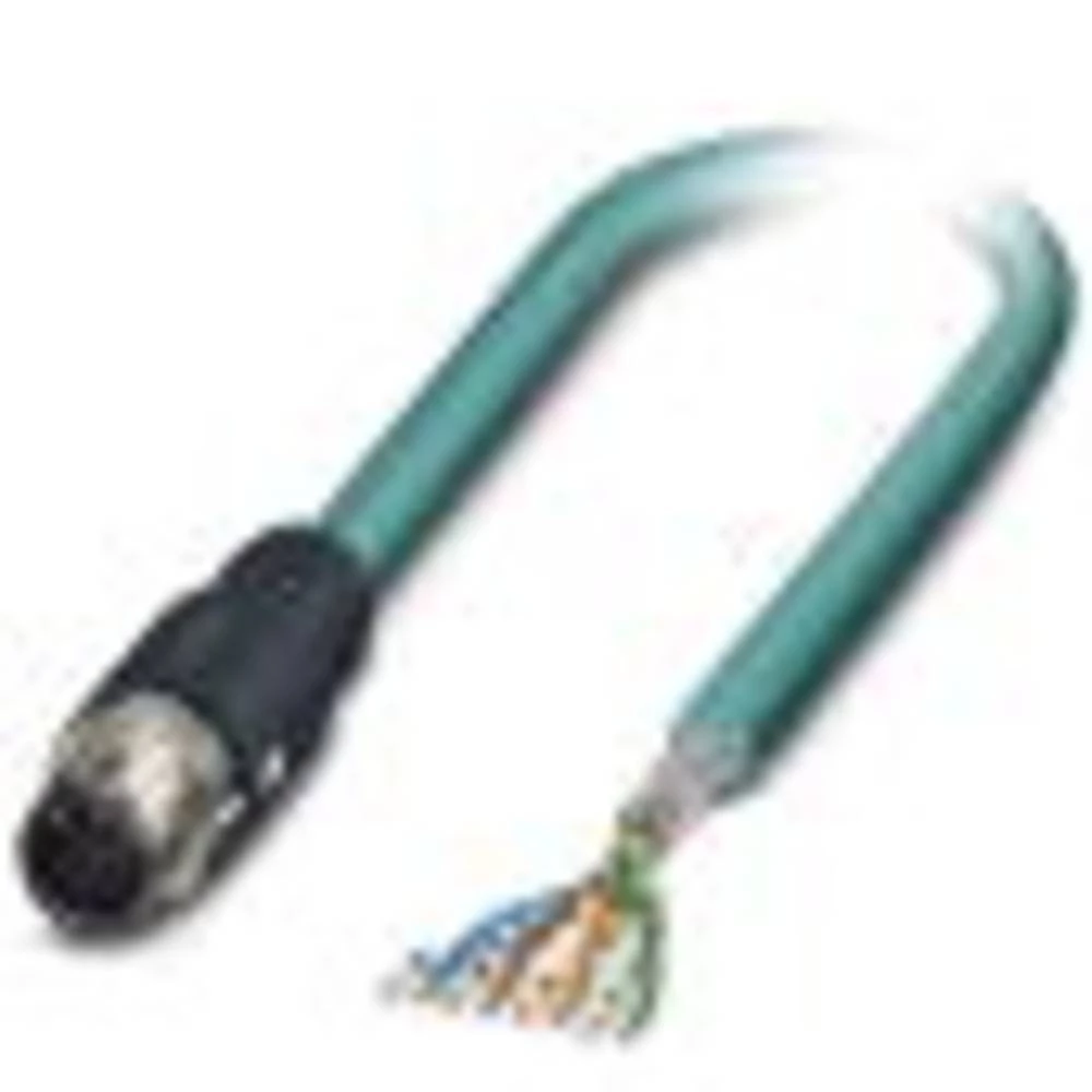 Priključni kabel za senzor/aktivator 1 m Broj polova: 8 Phoenix Contact 1407404 NBC-MS/ 1,0-94B SCO 1 ST slika