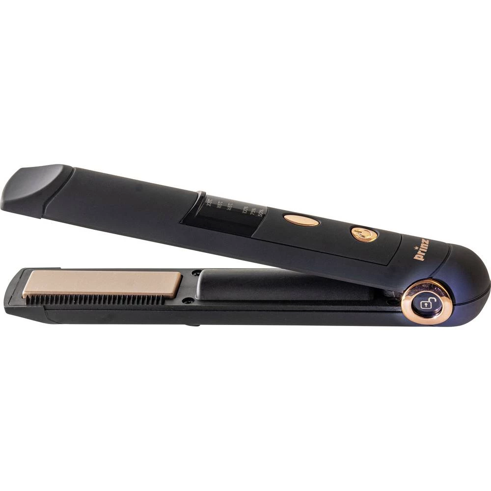 Prinz PZ-AHG1 glačalo za kosu crna, ružičasto-zlatna (roségold) slika