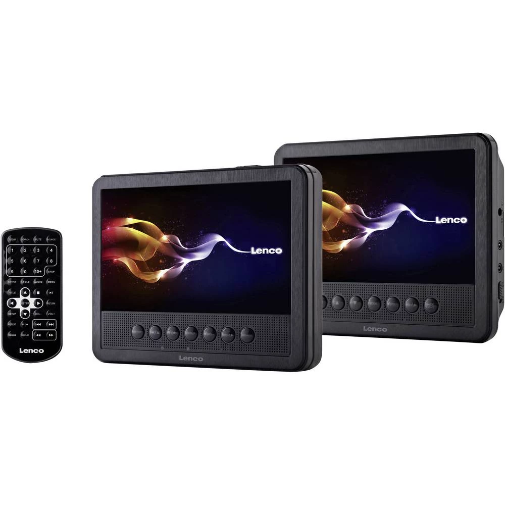 DVD player s 2 monitora za naslon za glavu Lenco MES-212 ATT.FX.SCREEN_DIAGONAL=17.5 cm (7 ") slika