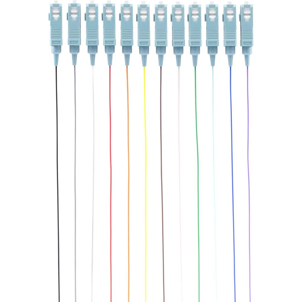 Svjetlovodni Pigtail Renkforce RF-3909396 12-bojno slika