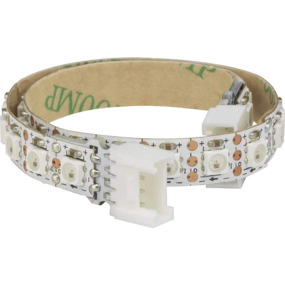 MAKERFACTORY M5Stack NeoPixel Strip MF-6324774 LED svjetiljka S utikačem/utičnicom 3.5 V 230 mm Tape cut slika