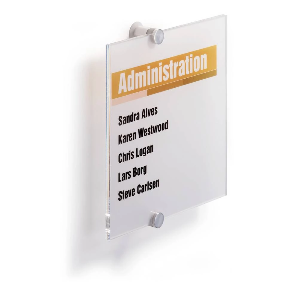 Durable pločica za vrata 482419 (Š x V) 210 mm x 210 mm prozirna 482419 slika