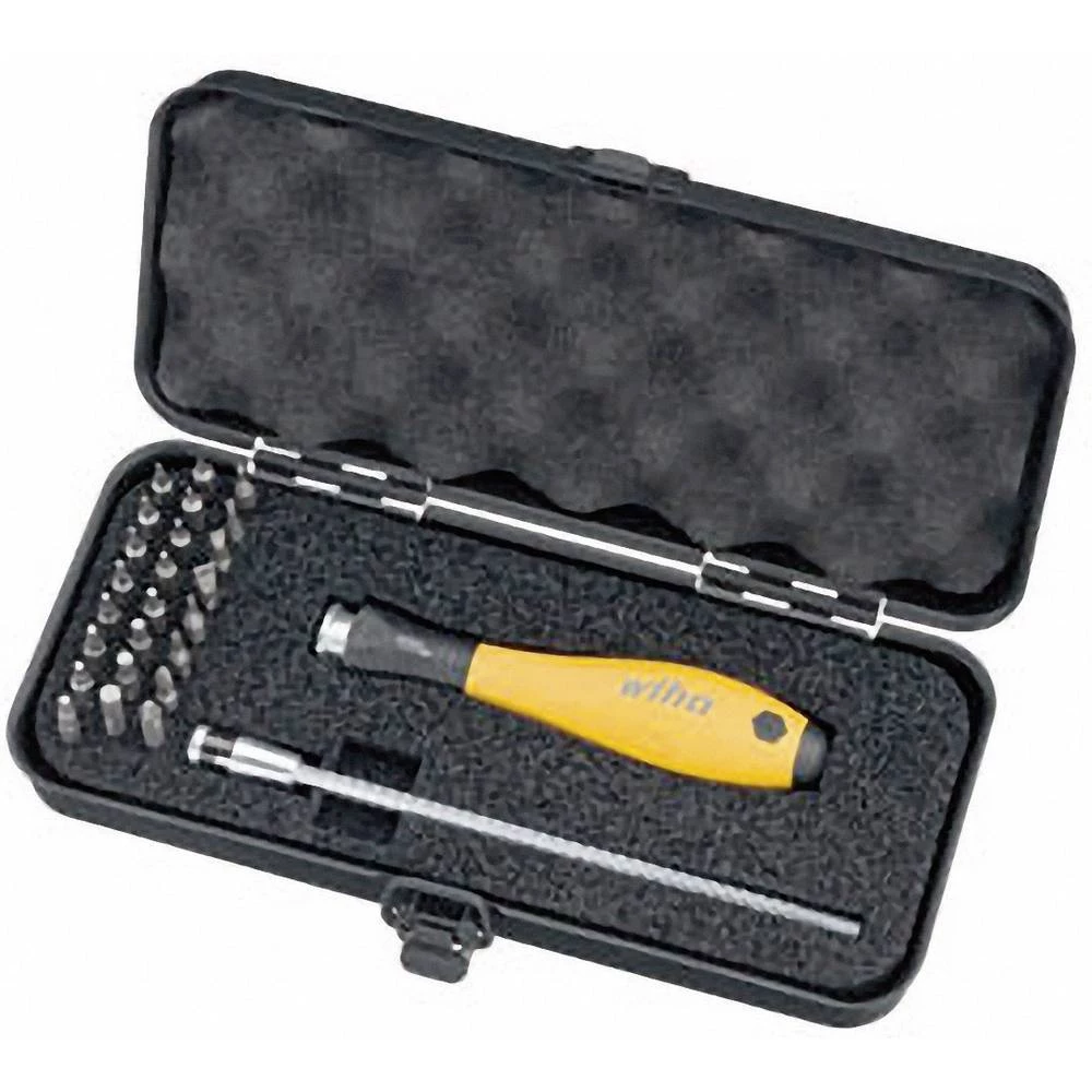 Wiha 7000-EB26ESD 26tlg ESD komplet izmjenjivih oštrica 26-dijelni ravni prorez, križni phillips, unutarnji TORX, unutar slika