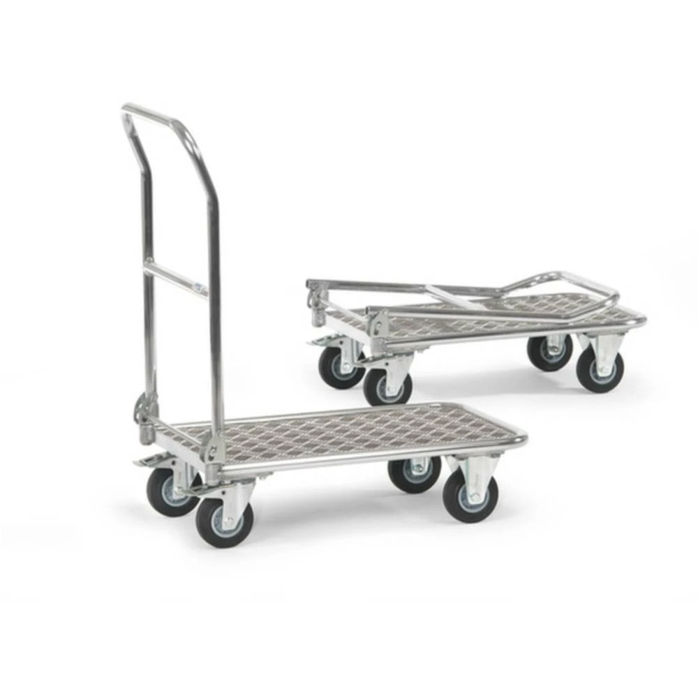 Fetra Hauptartikel 1134 kolica s platformom sklopivi aluminij Opterećenje (maks.): 150 kg slika