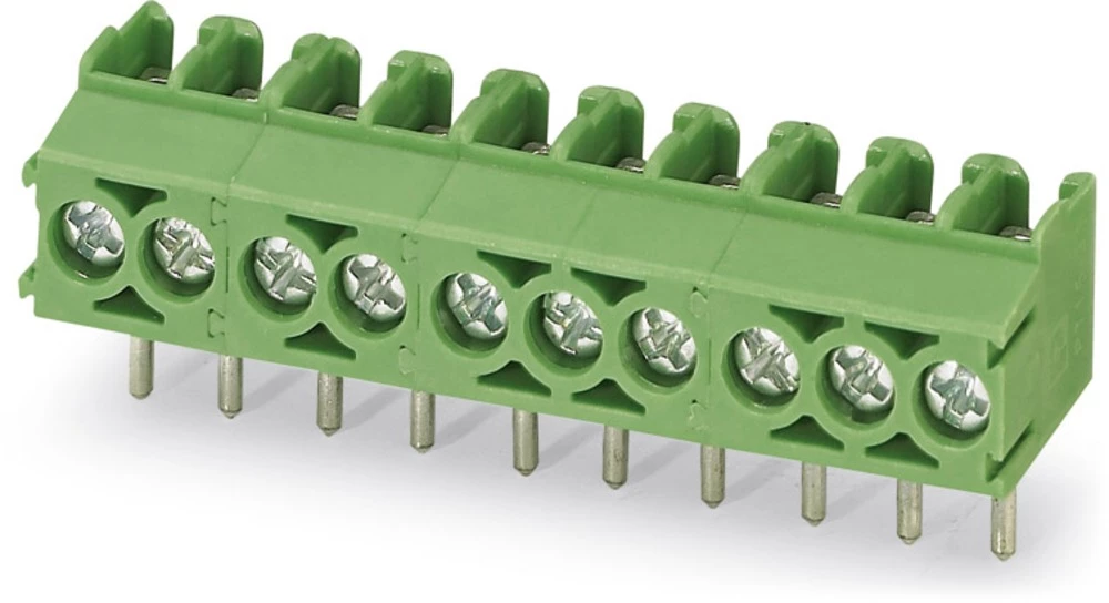 Vijčana blok stezaljka 1.50 mm broj polova: 2 PT 1,5/ 2-3,5-V Phoenix Contact zelene boje 250 kom. slika