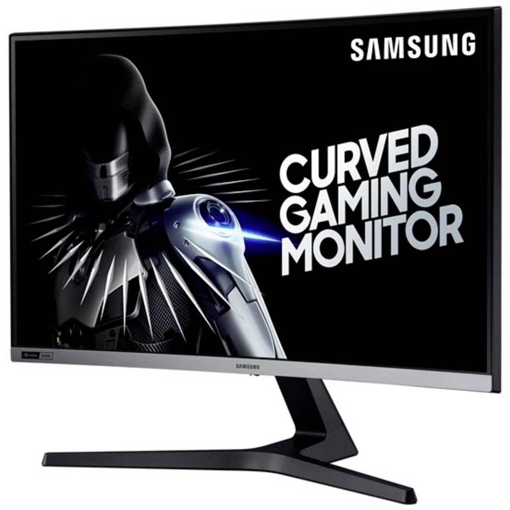 Samsung C27RG54FQR ekran za igranje  68.6 cm (27 palac) Energetska učinkovitost 2021 F (A - G) 1920 x 1080 piksel Full HD 4 ms DisplayPort, HDMI™ VA LCD slika