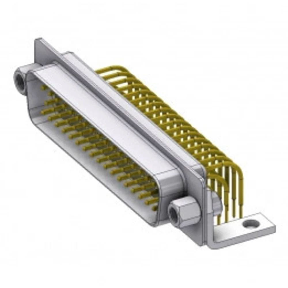 D-SUB utikač 90 ° Broj polova: 50 Lem, Pinovi DELTRON SWISS 1 ST slika