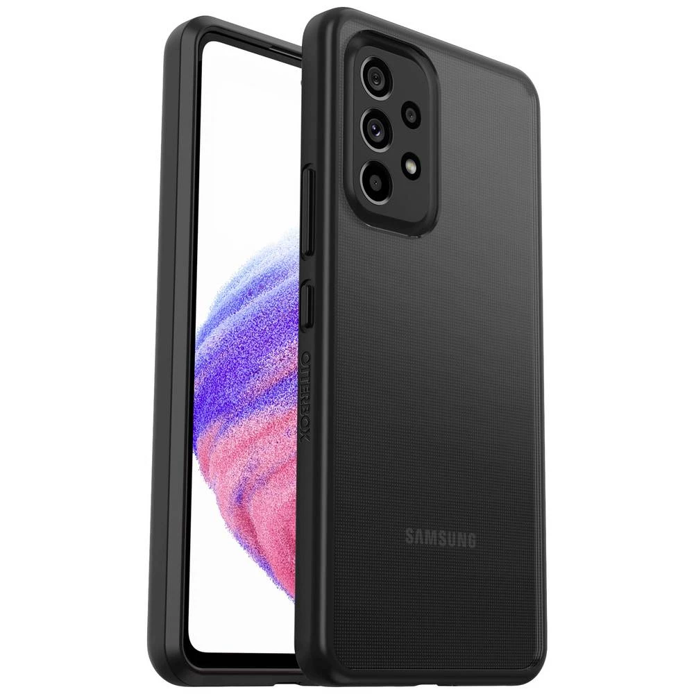 Otterbox React stražnji poklopac za mobilni telefon Samsung Galaxy A53 5G crna, prozirna slika