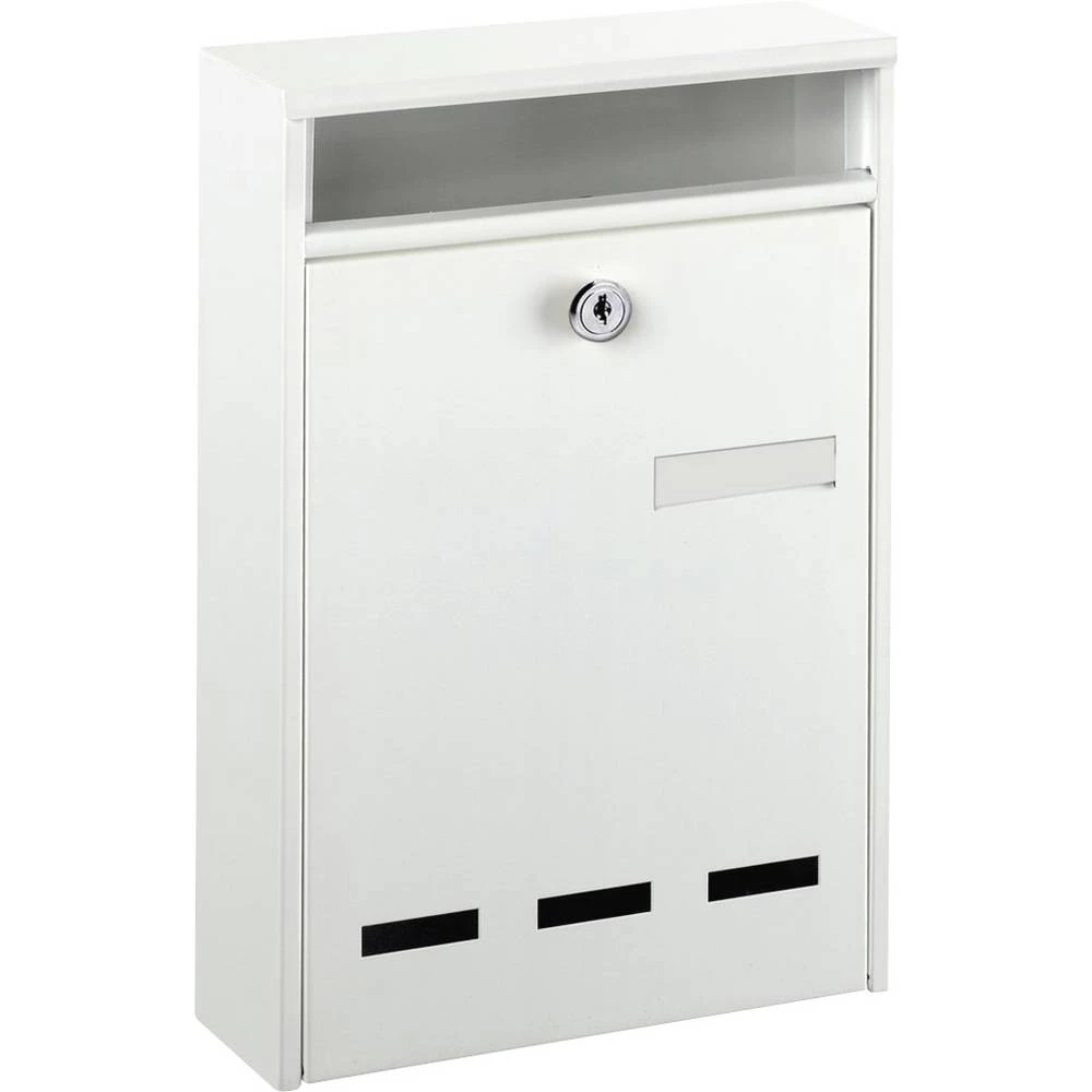 Burg Wächter WISMAR 771 WEIß poštanski sandučić čelik bijela zaključavanje s ključem slika