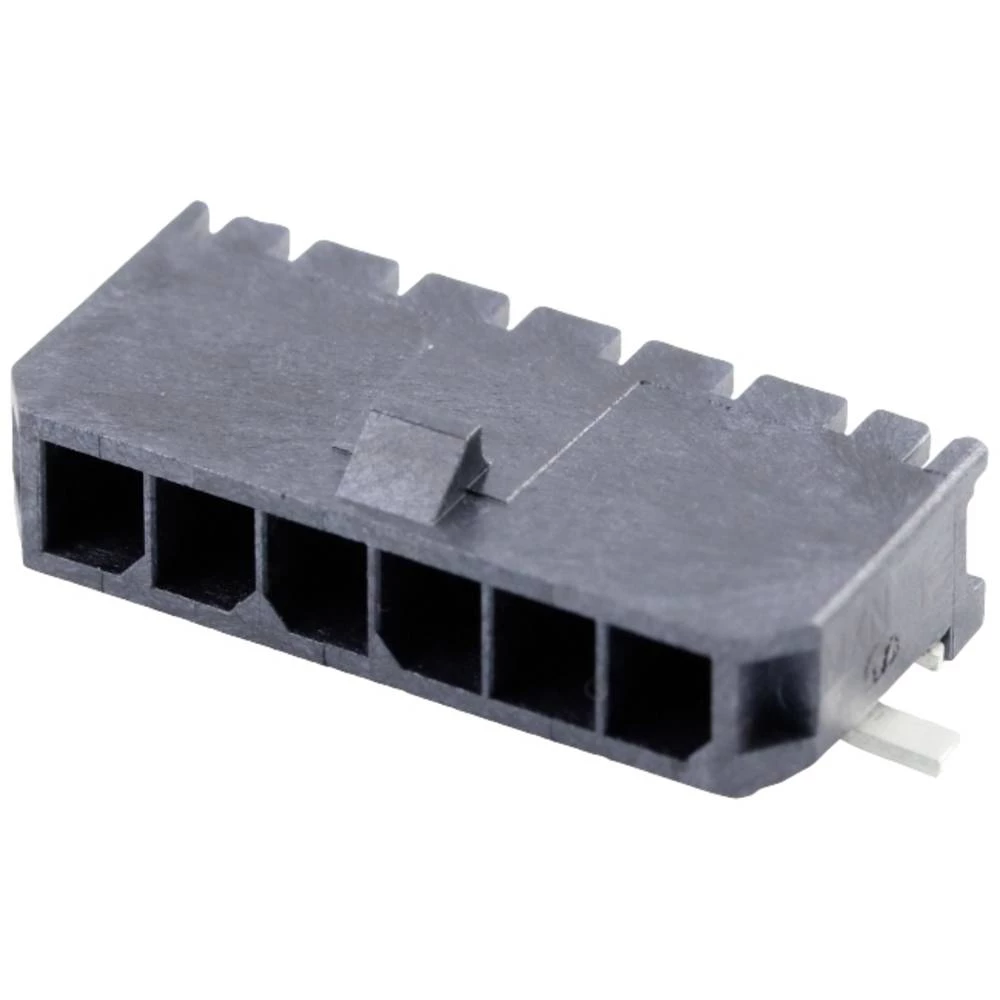 Molex ugradna standardna letva s muškim kontaktima Ukupan broj polova 6 Raster: 3.00 mm 436500612 1 St. Tape on Full ree slika