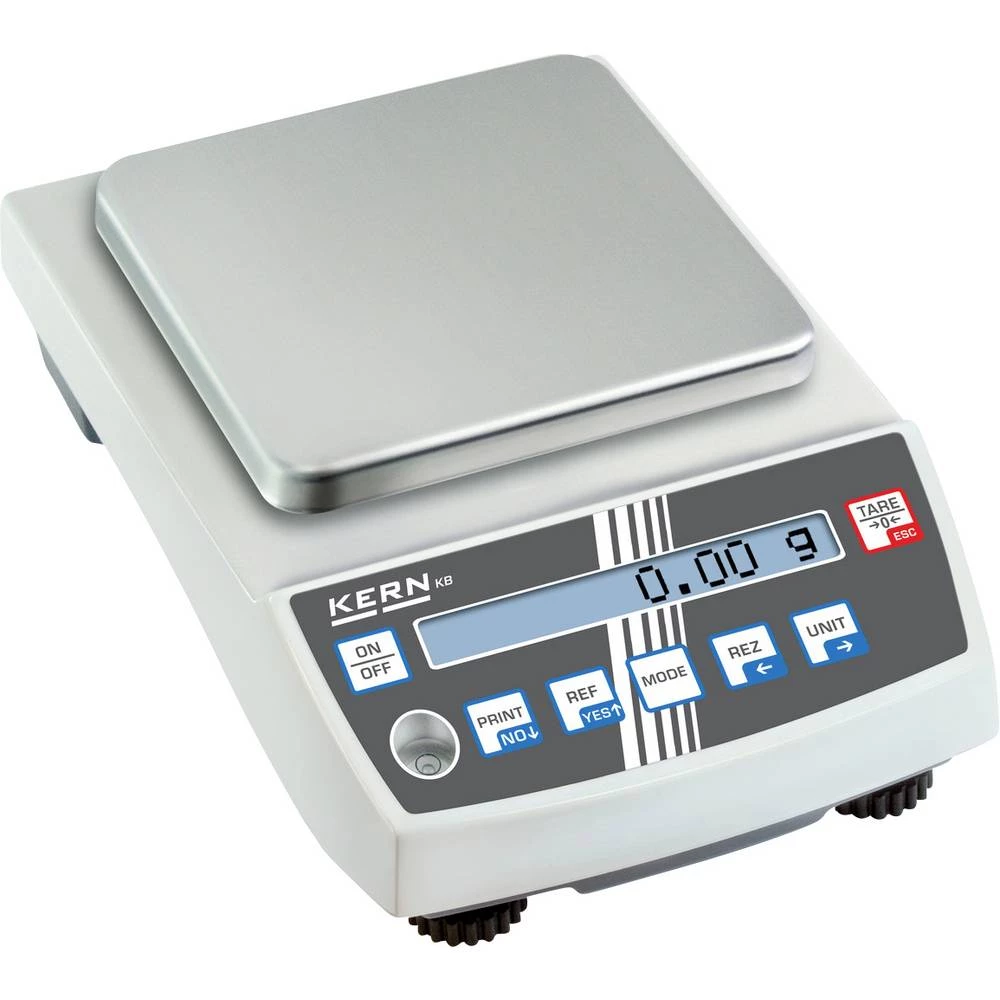 Kern KB 650-2N precizna vaga Opseg mjerenja (kg) 650 g Mogućnost očitanja 0.01 g strujni pogon višebojna slika