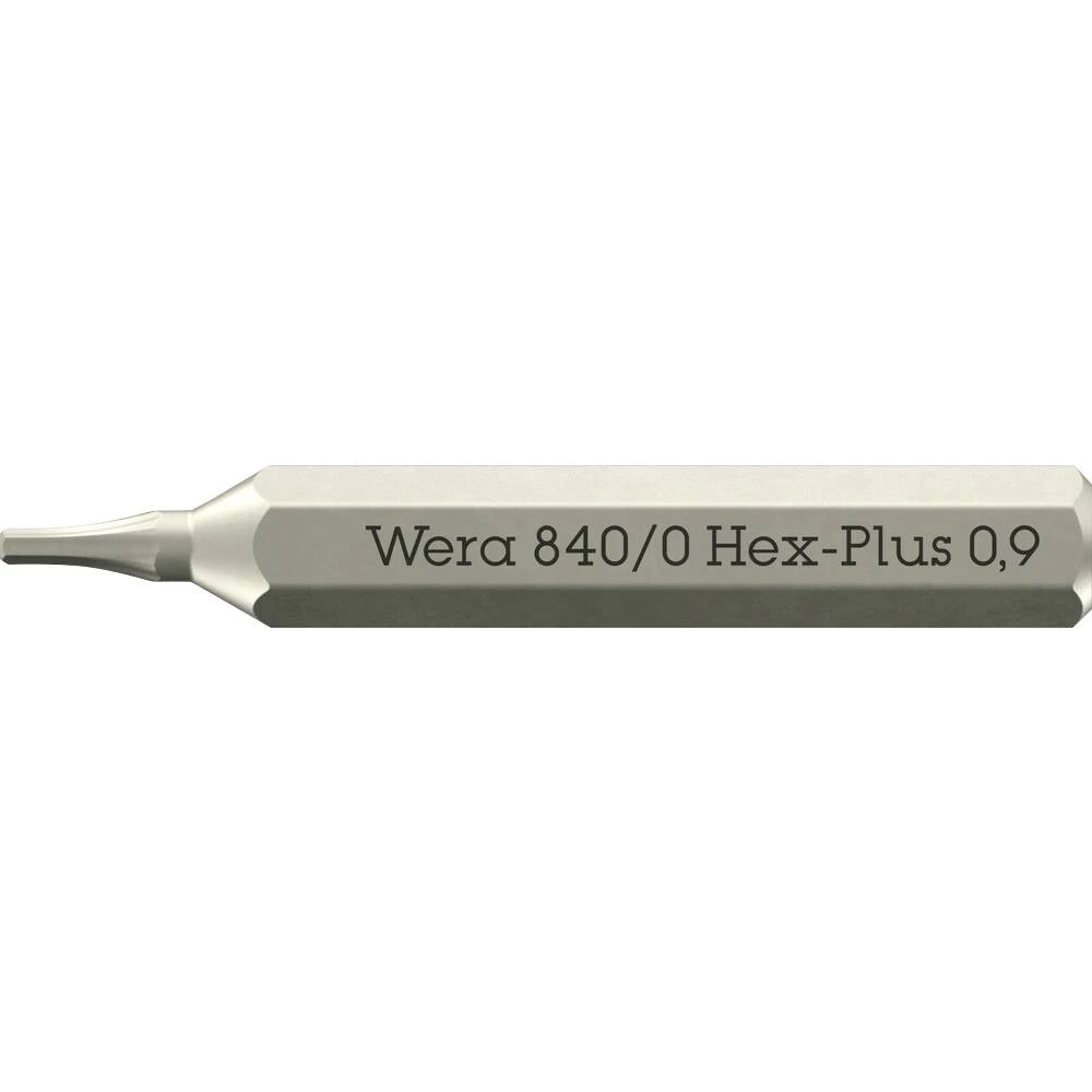 Wera 840 Micro šestrubni bit 0.9 mm 1 kom. slika