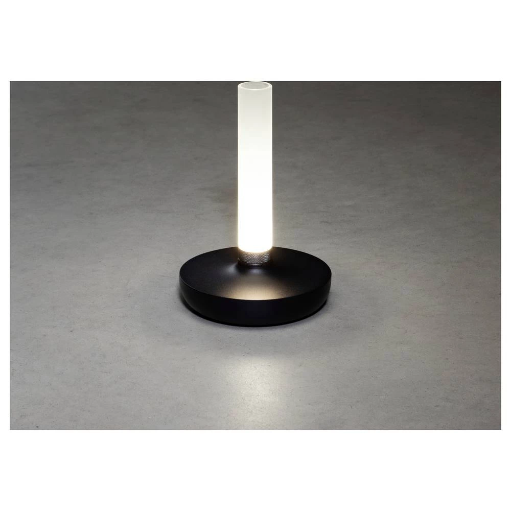 Konstsmide 7827-753 Biarritz LED akumulatorska stolna lampa crna slika
