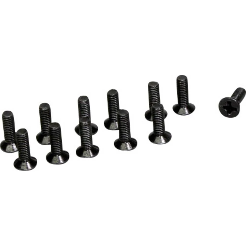 Rezervni dio Absima 1230048 Vijci s upuštenom glavom i križnim prorezom M3x10 slika