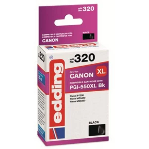 Edding patrona tinte zamijena Canon PGI-550XL kompatibilan single crn EDD-320 18-320 slika