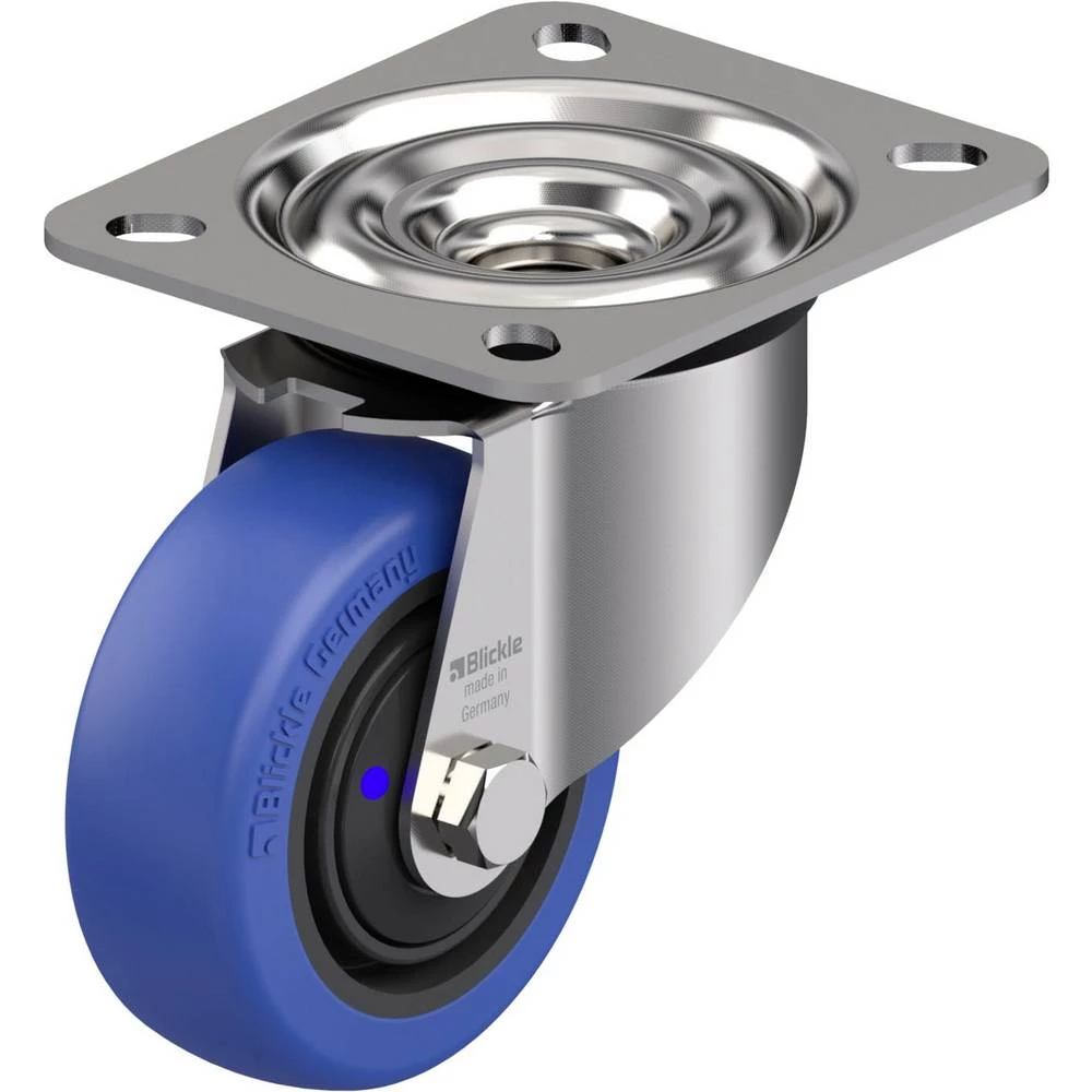 Blickle 905290 LEX-POBS 80XKF okretni kotačič od nehrđajućeg čelika Promjer kotača: 80 mm Nosivost (maks.): 140 kg kom. slika