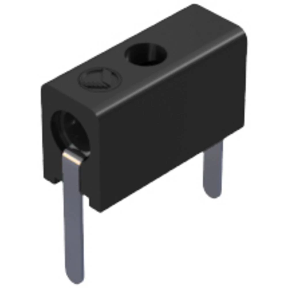 SKS Hirschmann MPB 1 ispitni ženski konektor žženski konektor, ravni Zatik-Ø: 2 mm crna 1 St. slika