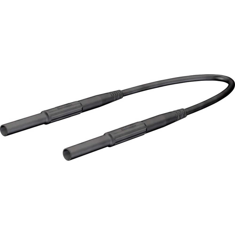 Stäubli XHM-5000 sigurnosni mjerni vod [4 mm sigurnosni utikač - 4 mm sigurnosni utikač] 1.50 m crna 1 St. slika