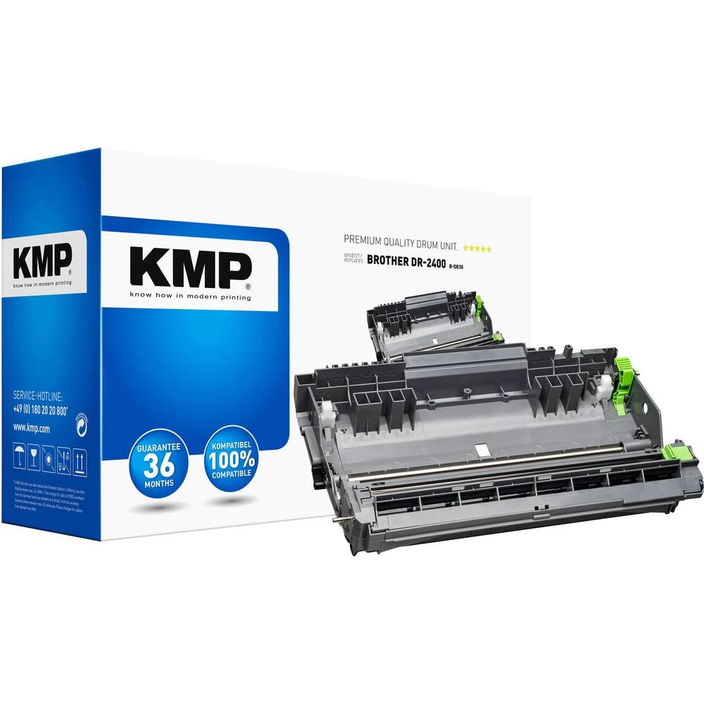 KMP Toner Zamijena Brother DR-2400, DR2400 Kompatibilan Crn 12000 Stranica B-DR30 slika