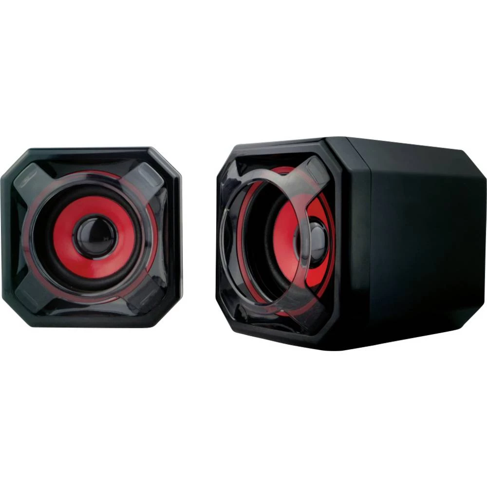 Berserker Gaming HABROK 2.0 pc zvučnik USB, žičani 5 W crna, crvena slika