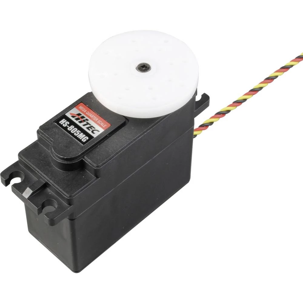 Hitec Posebni servo HS-805MG Analogni servo Materijal prigona: Metal Sustav utičnica: JR slika