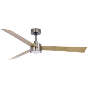 Lucci AIR Climate IV stropni ventilator 35 W (Ø x V) 132 cm x 31.5 cm krom boja slika