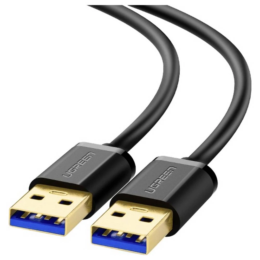 UGREEN USB kabel USB 3.2 gen.1 USB-A utikač, USB-A utikač 1 m crna 10370 slika