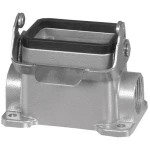 Amphenol C146 10F006 500 1-1 podnožno kućište 1 uzdužni luk, 1 kabelski izlaz, niski oblik  1 St.