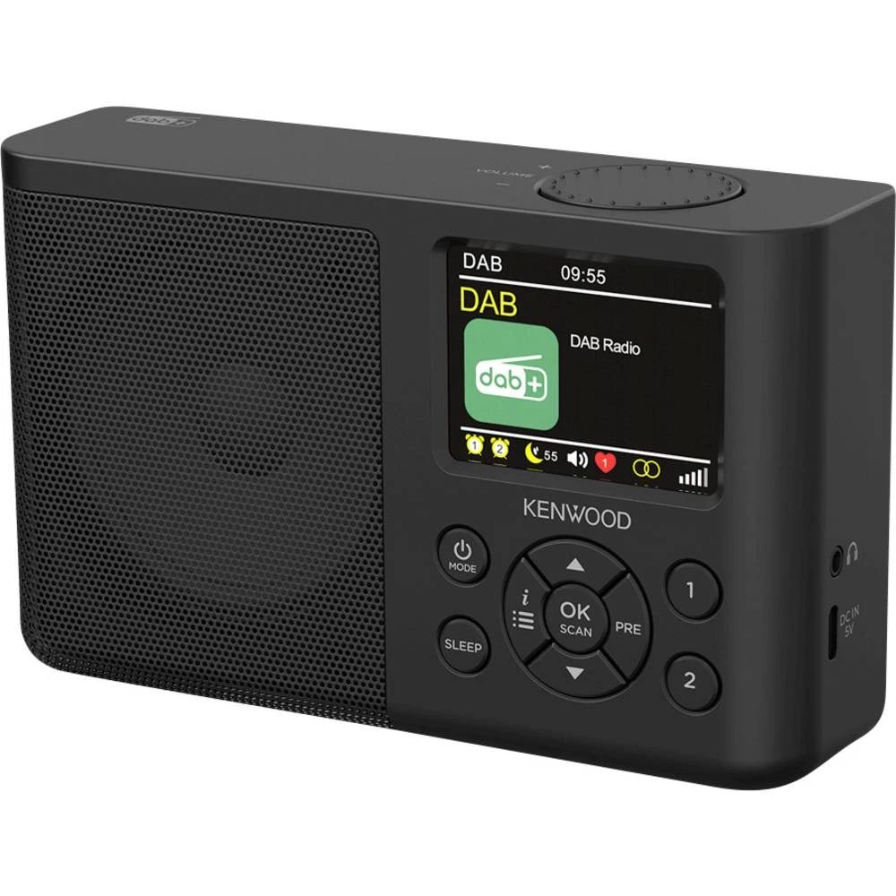 Kenwood CR-M33DAB desktop radio DAB+ (1012), FM DAB+, UKW crna slika